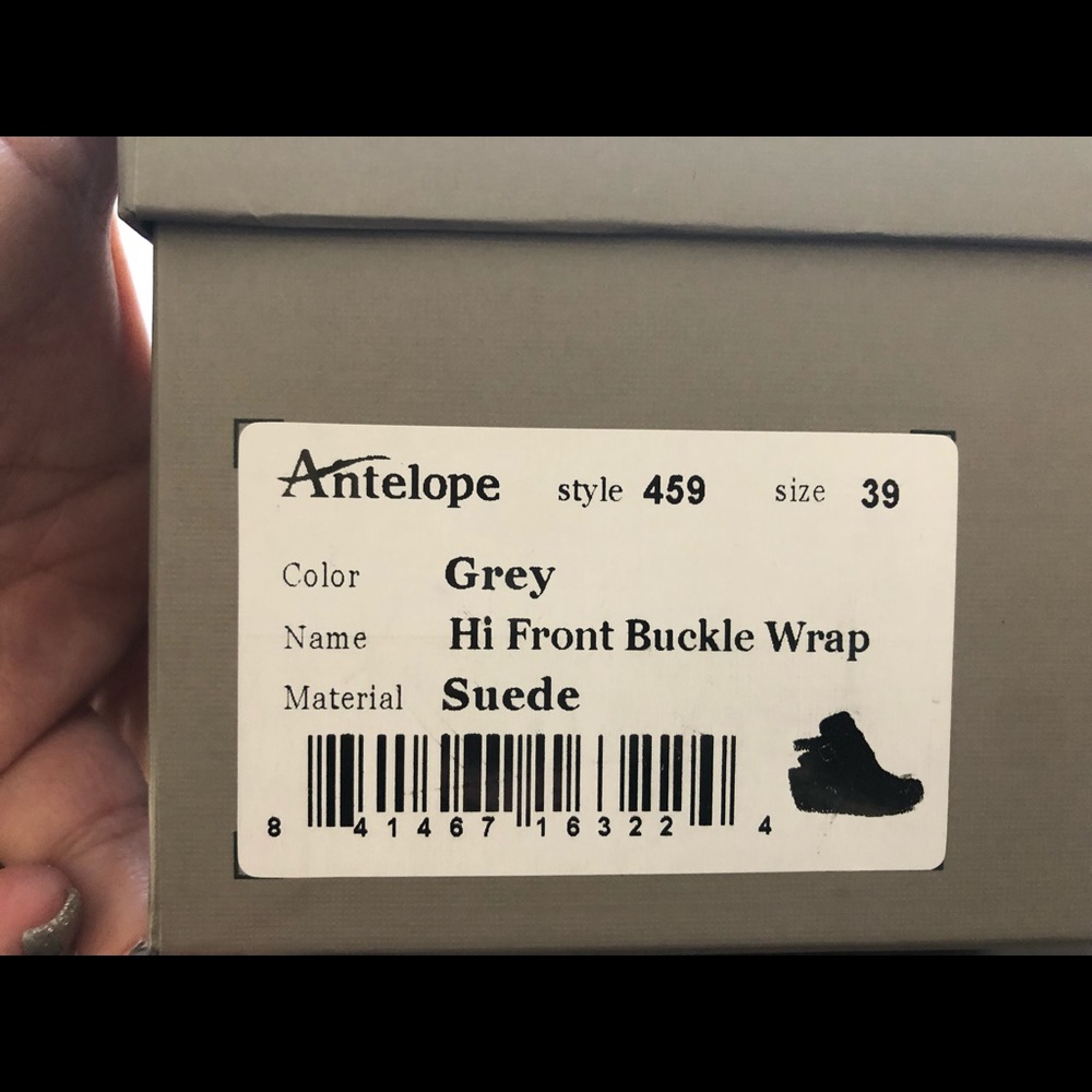 Antelope Hi Front Buckle Wrap Size 39/8-8.5